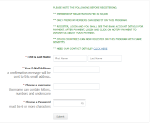 Naira4all sign up