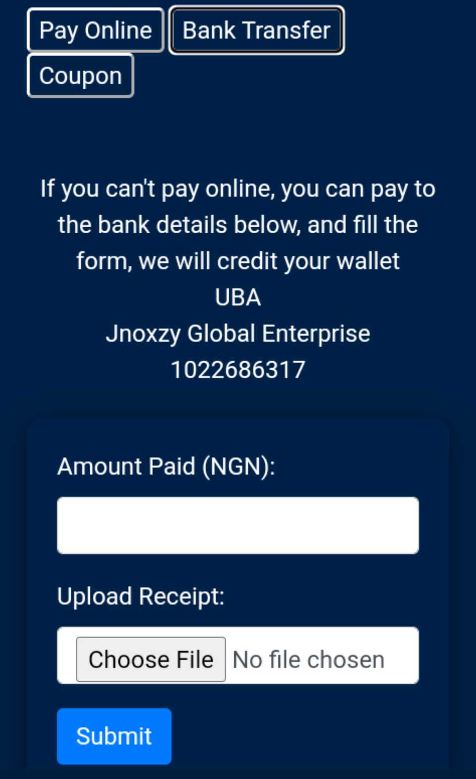 ClixPal.ng Online payment