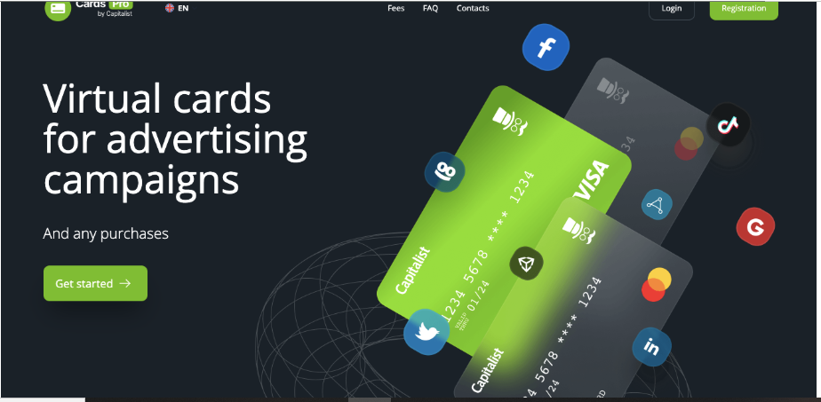 How to choose a card for advertising payments without limits or blocks